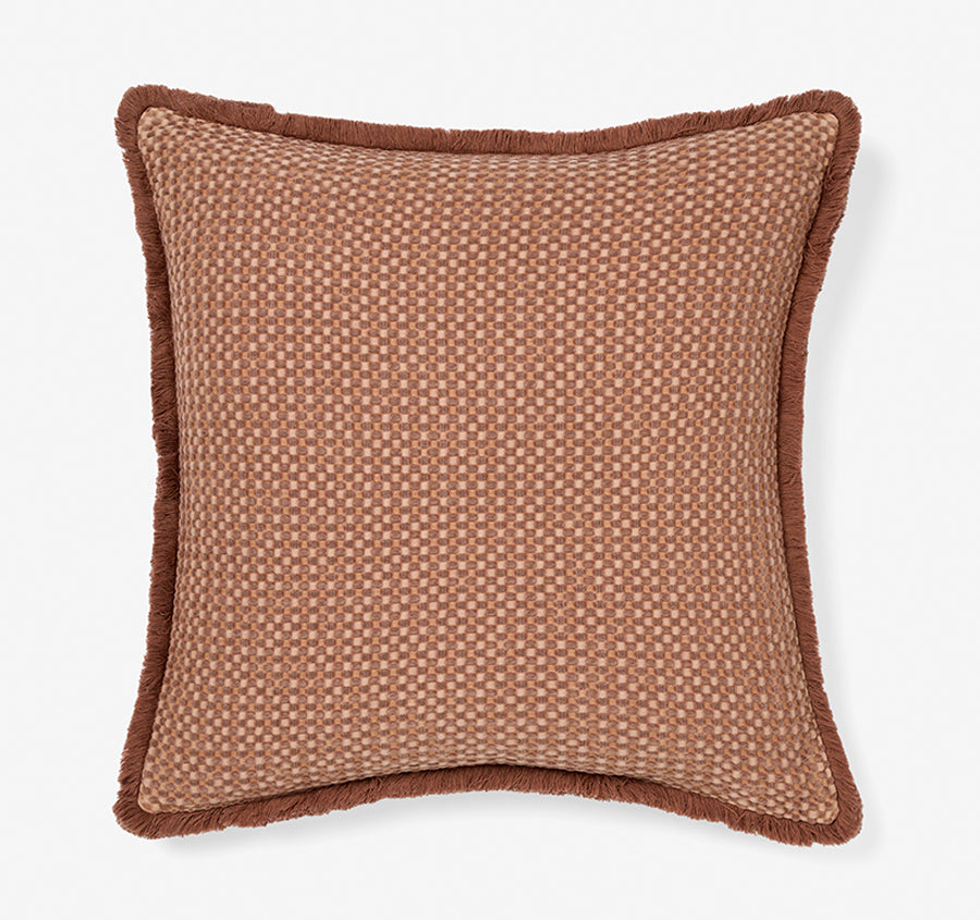 Saltwater 45x45cm Filled Cushion Coffee