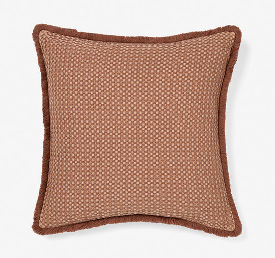 Saltwater 45x45cm Filled Cushion Coffee