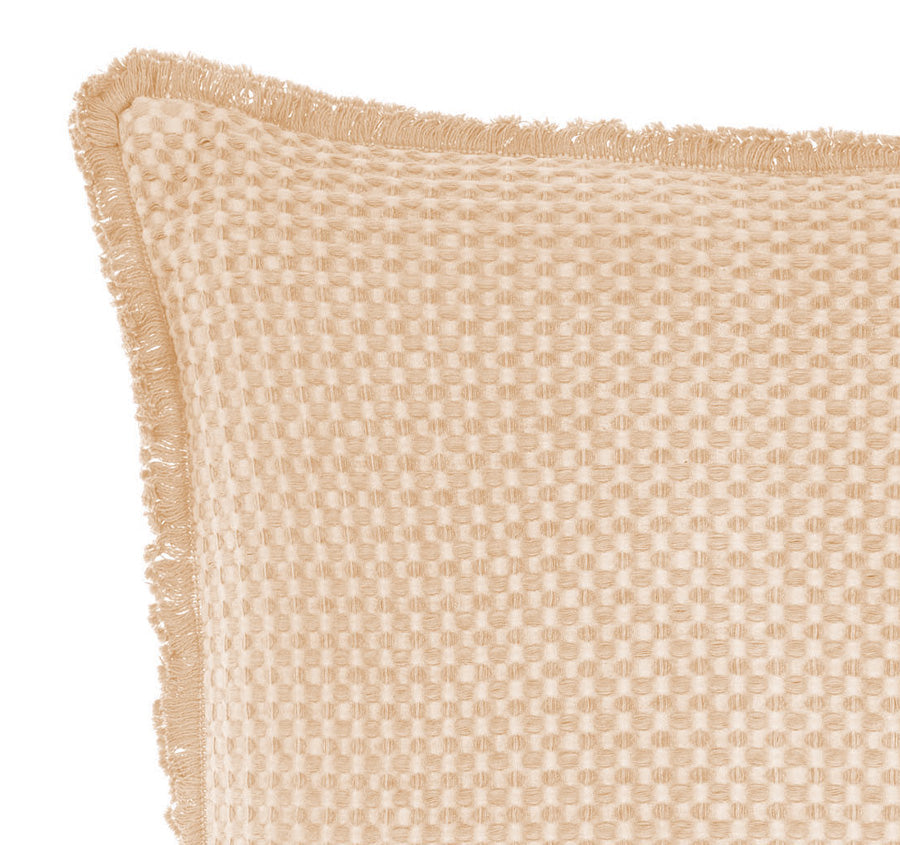 Saltwater 45x45cm Filled Cushion Pale Peach