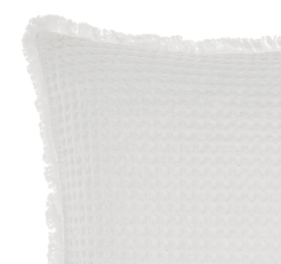 Saltwater 45x45cm Filled Cushion White