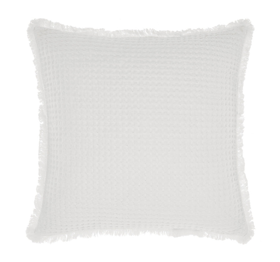 Saltwater 45x45cm Filled Cushion White