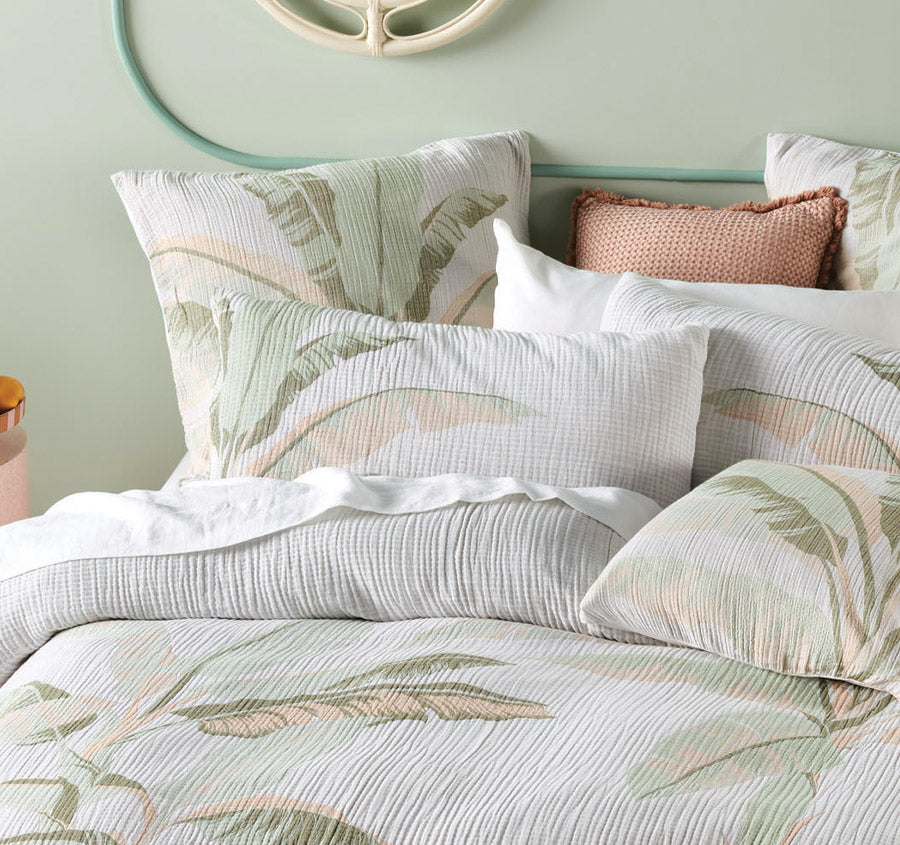 Selena Quilt Cover Set Range Cloud