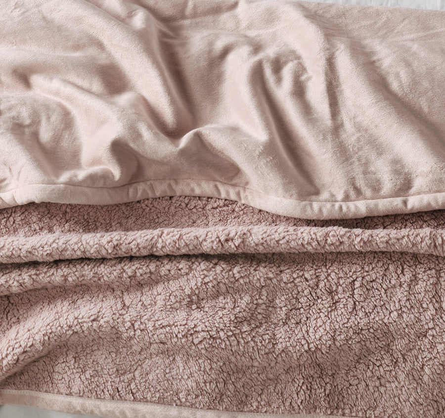 Sena Blanket Range Rose