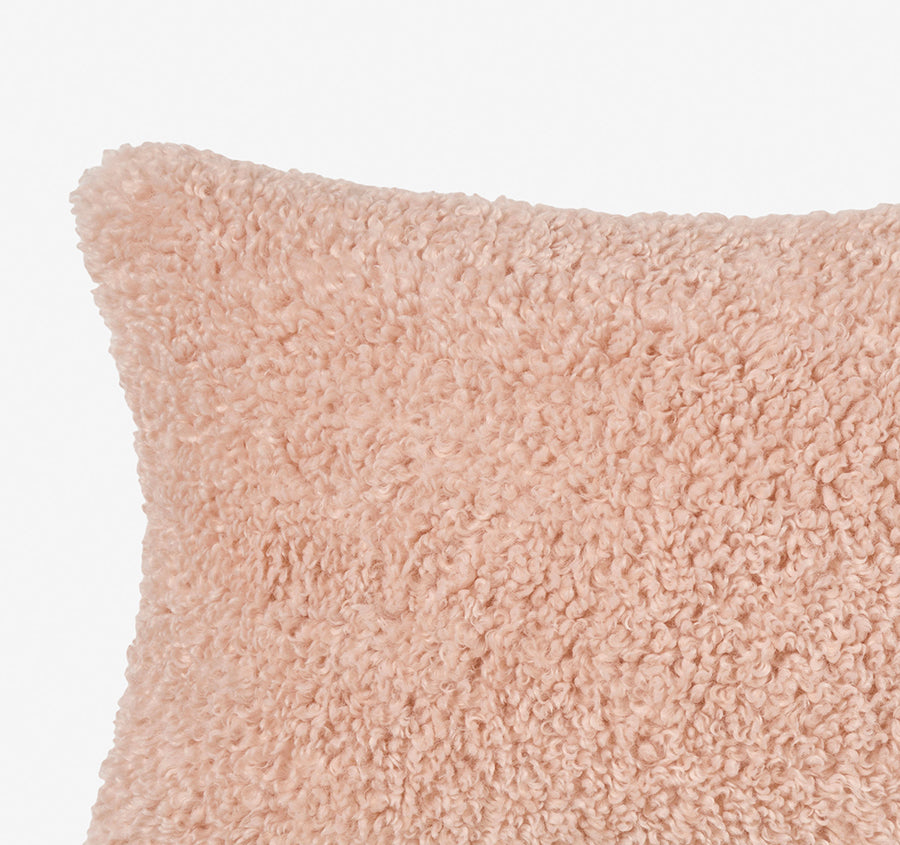 Shetland 40x60cm Filled Cushion Blush