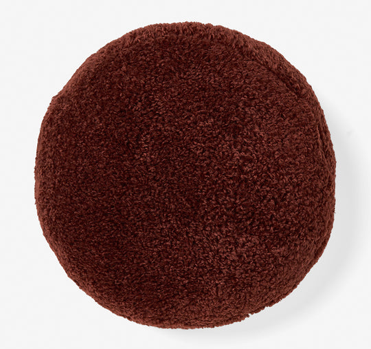 Shetland 43cm Round Filled Cushion Chestnut