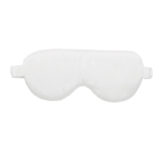 Silk Sleep Eye Mask White
