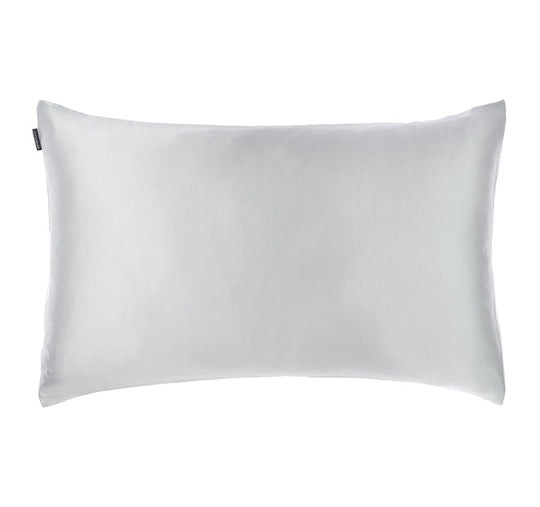 Silk Standard Pillowcase Silver