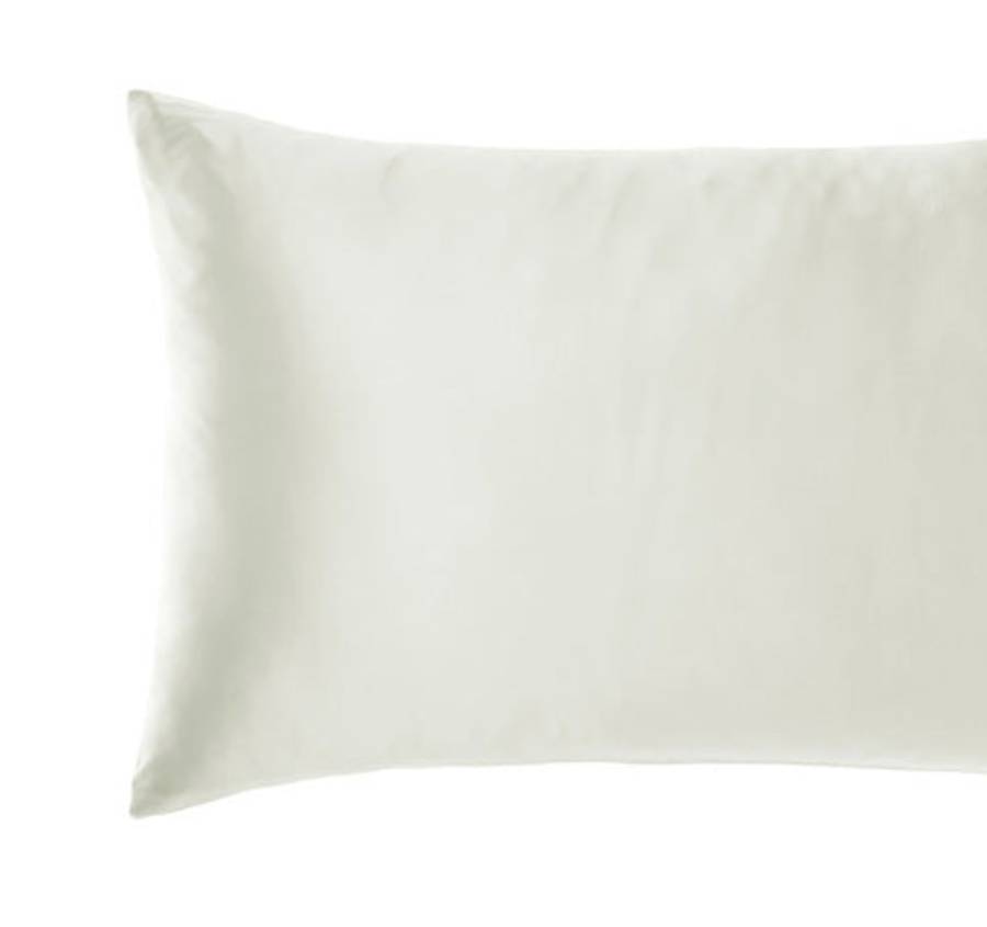 Silk Standard Pillowcase White
