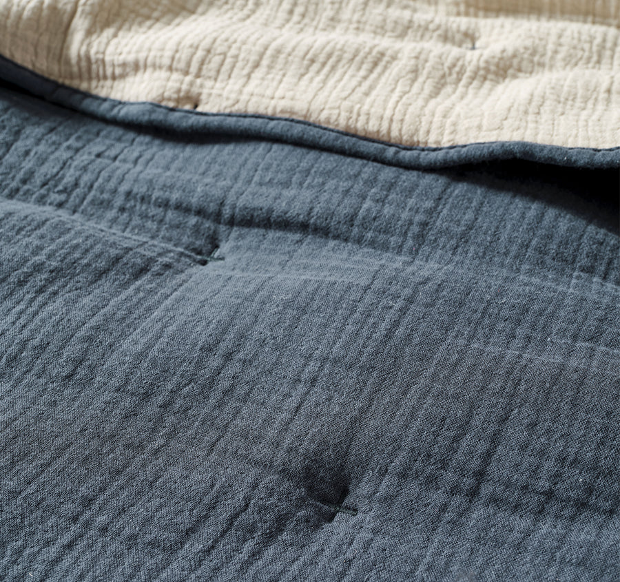Somerset Coverlet Navy