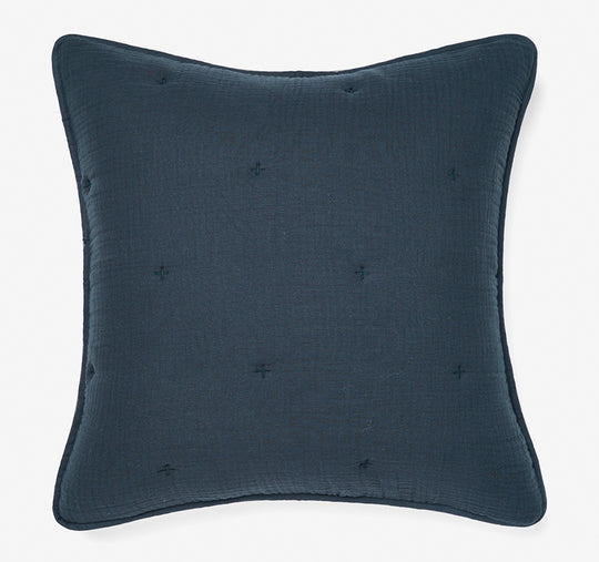 Somerset European Pillowcase Navy