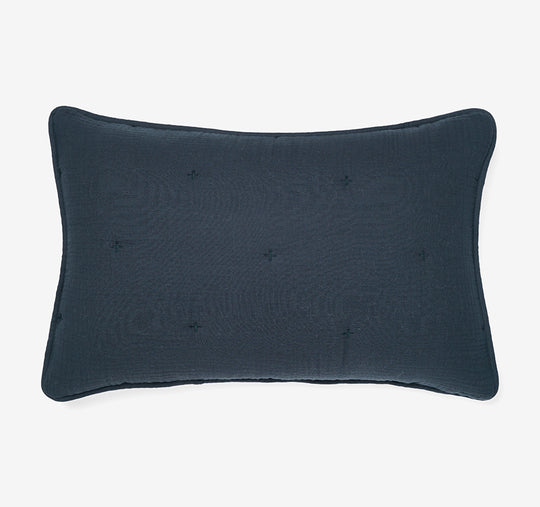 Somerset Standard Pillow Sham Pair Navy