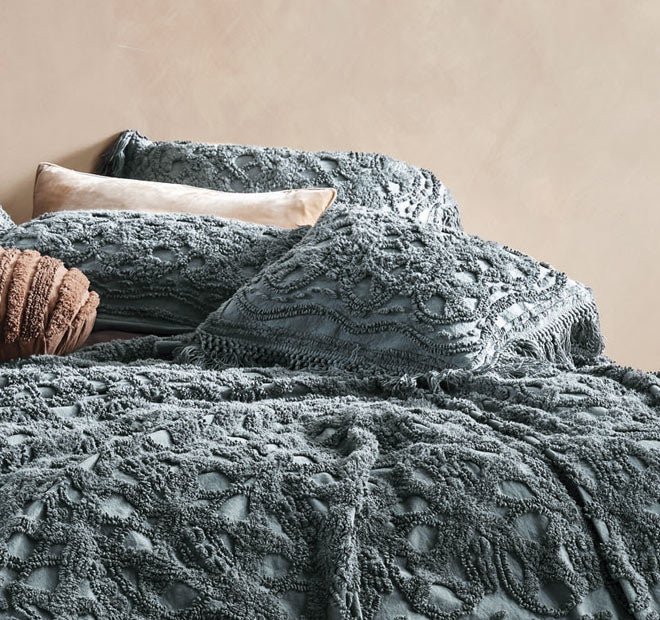 Somers European Pillowcase Petrol