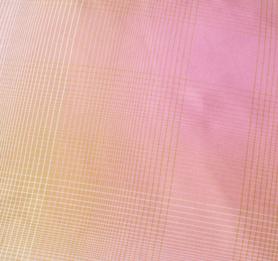 Sunrise Check Quilt Cover Set Range Bubblegum