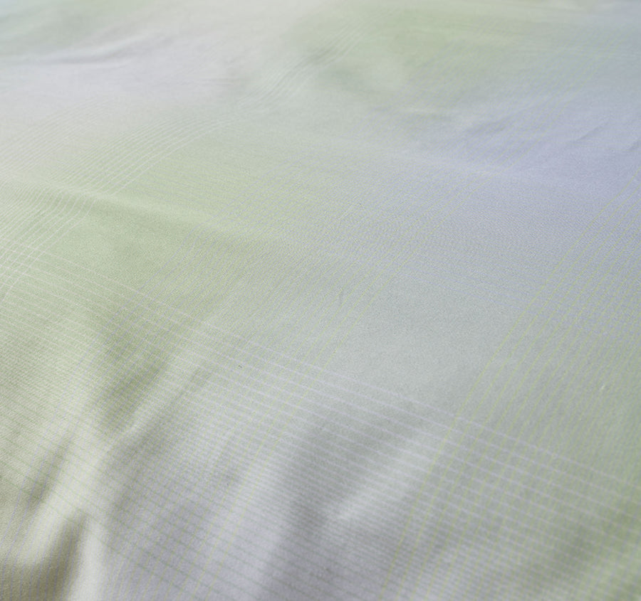 Sunrise Check Quilt Cover Set Range Clearwater