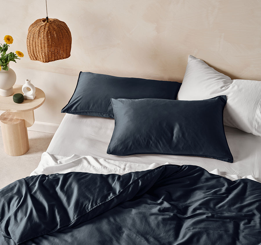 Surf Wash Quilt Cover Set Range Midnight