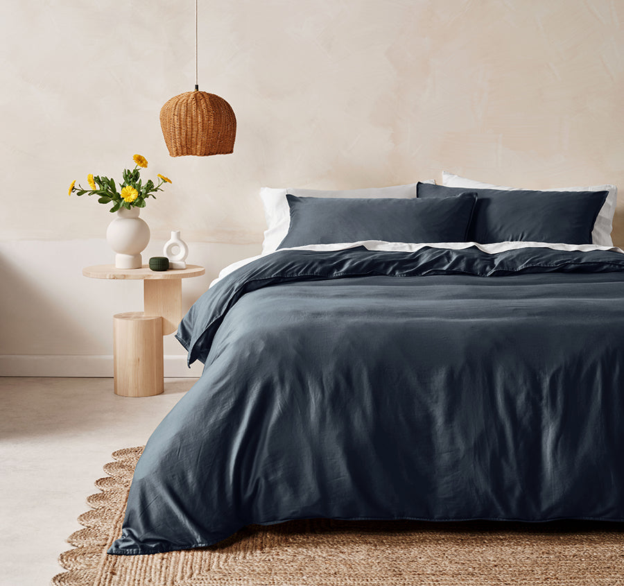 Surf Wash Quilt Cover Set Range Midnight