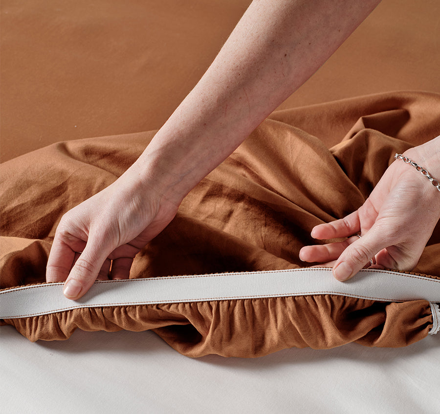 Surf Wash Mega Sheet Set Range Rust