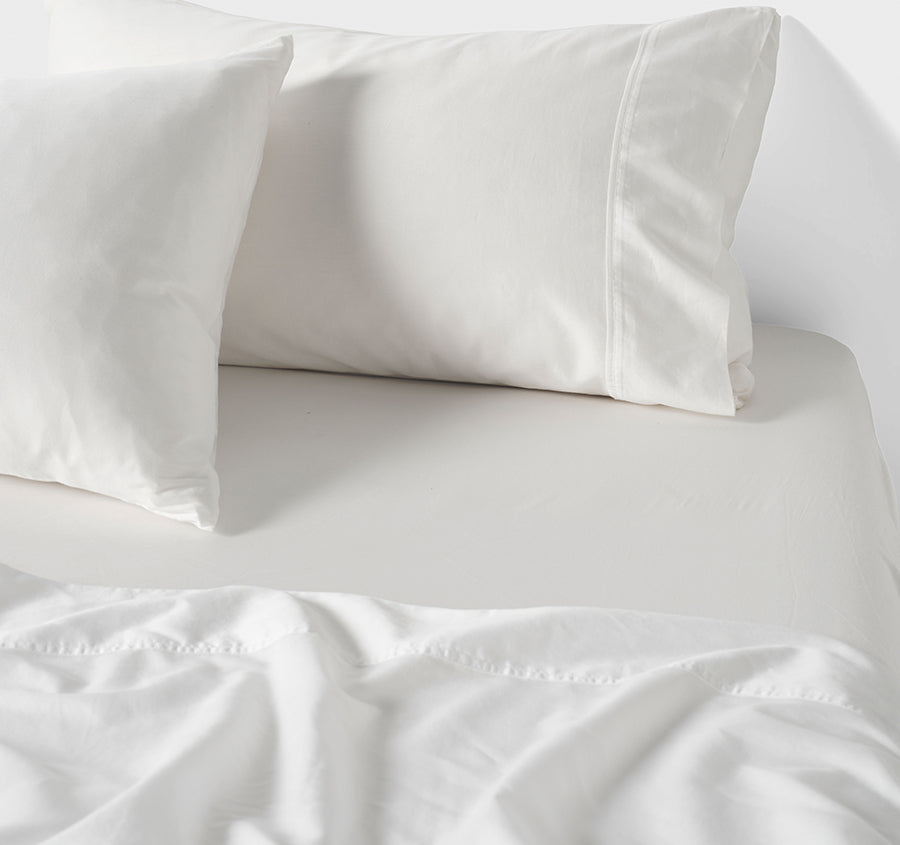 Surf Wash Mega Sheet Set Range White