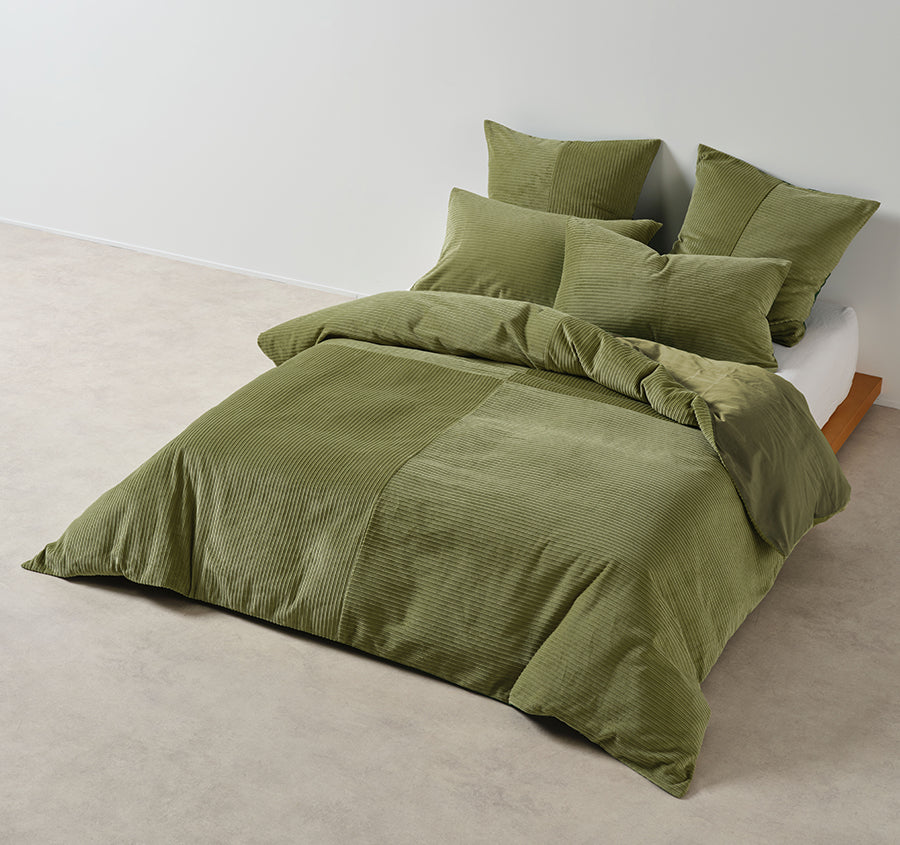 Tait Quilt Cover Set Range Basil