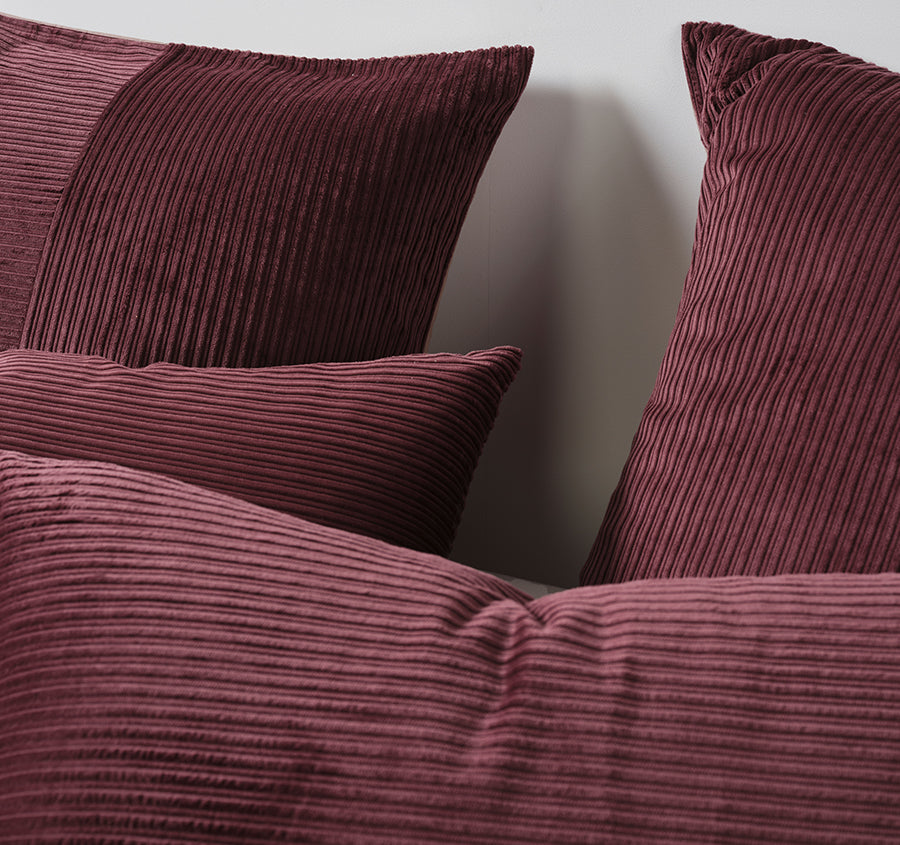 Tait Quilt Cover Set Range Plum