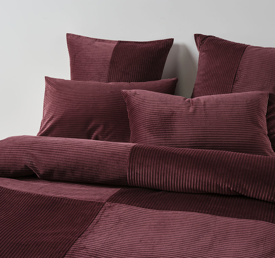 Tait Quilt Cover Set Range Plum