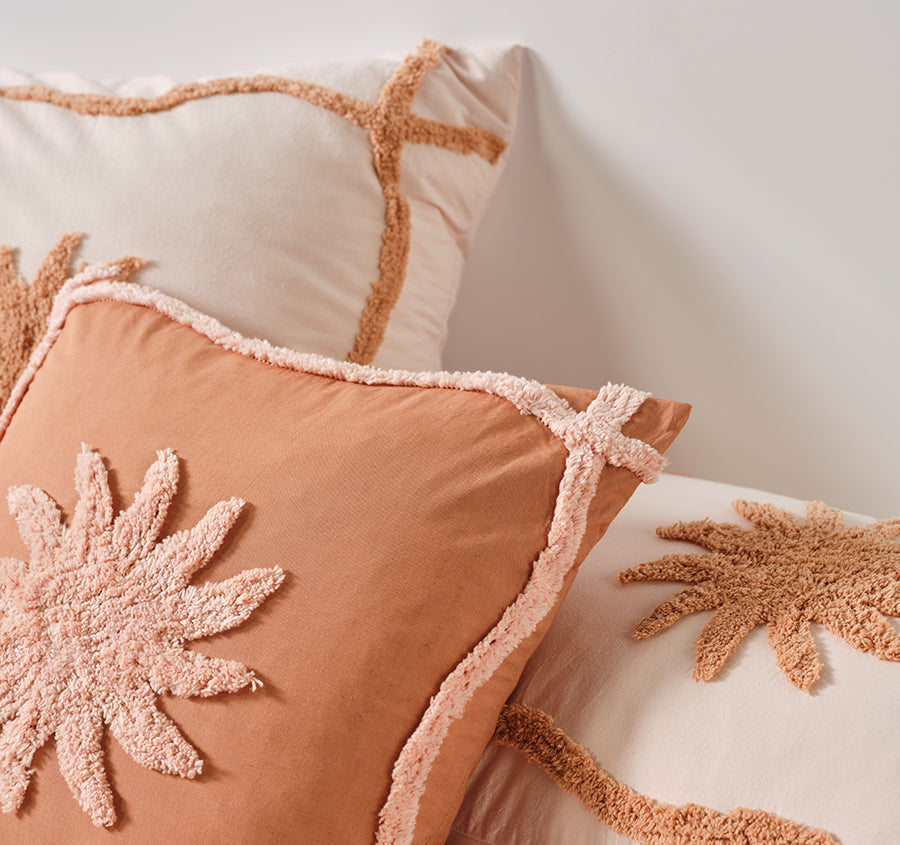 Tangier 48x48cm Filled Cushion Clay