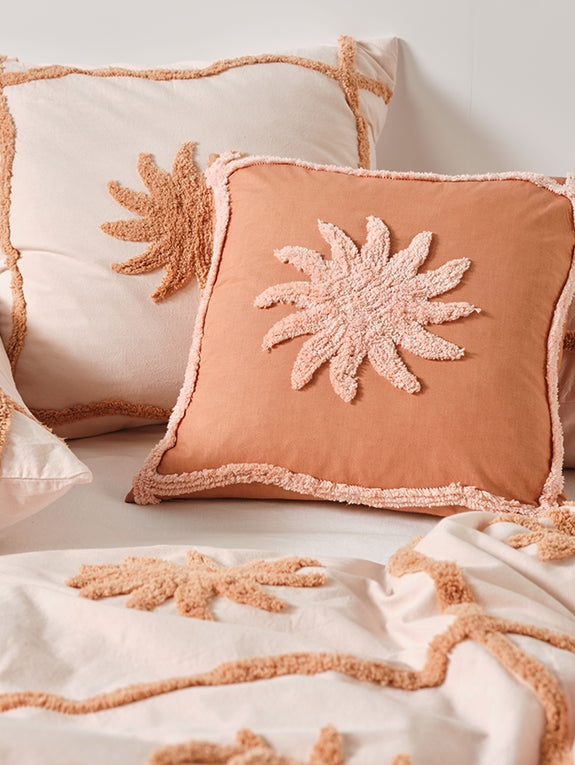 Tangier 48x48cm Filled Cushion Clay