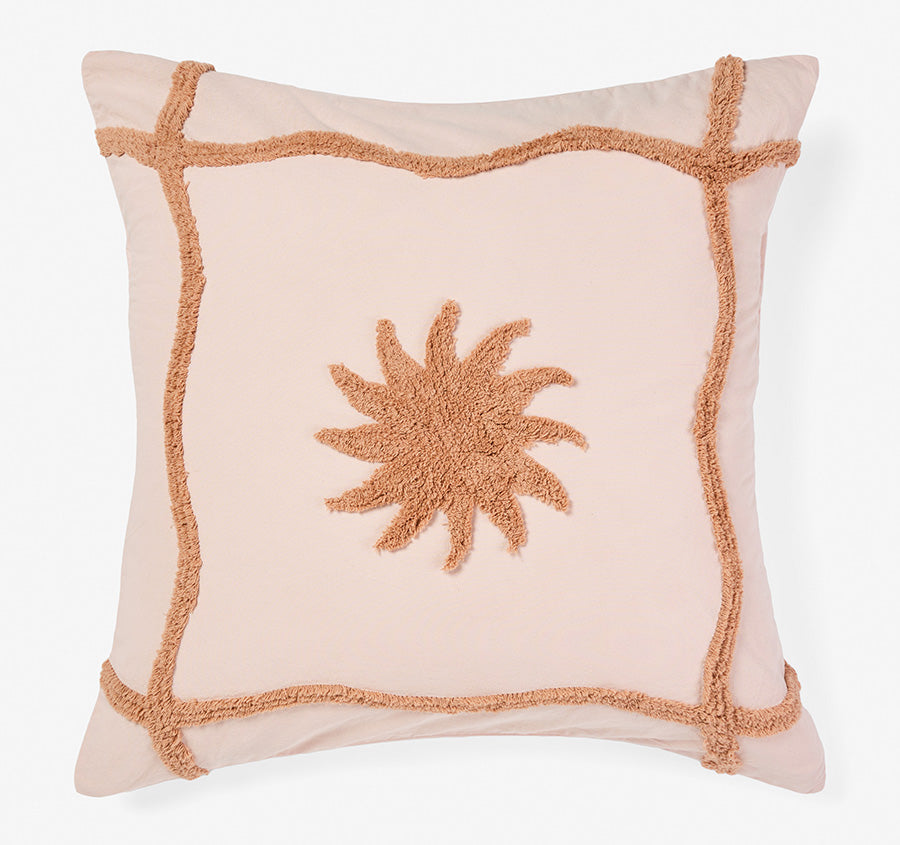 Tangier European Pillowcase Clay