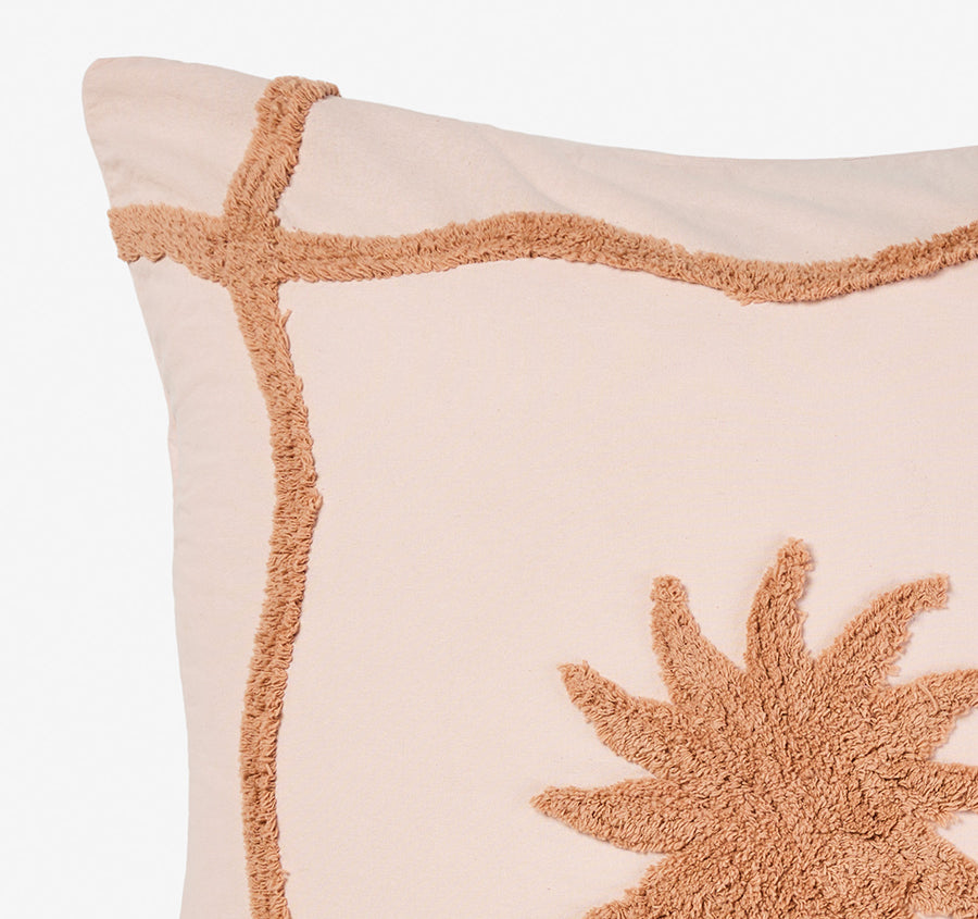 Tangier European Pillowcase Clay