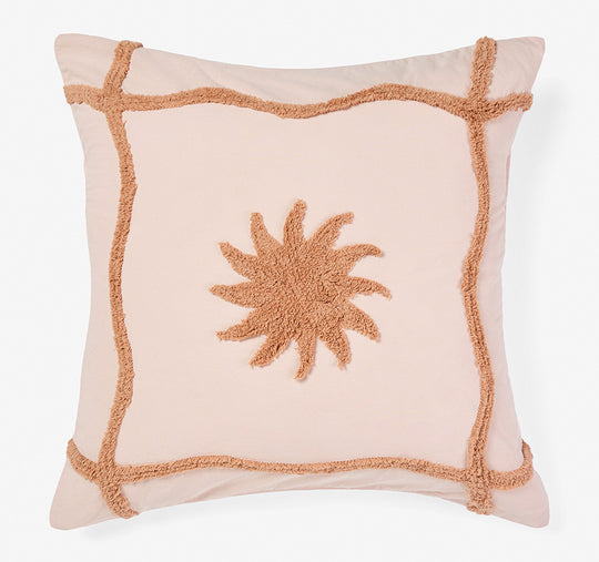 Tangier European Pillowcase Clay