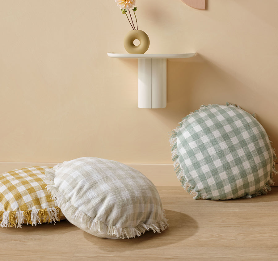 Tavola 45cm Round Filled Cushion Gold