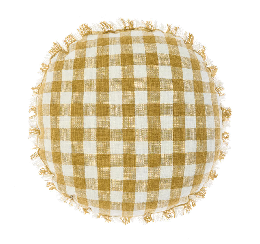 Tavola 45cm Round Filled Cushion Gold