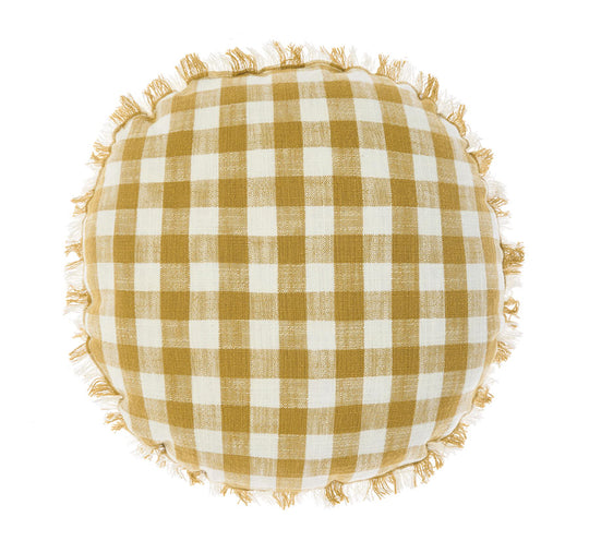 Tavola 45cm Round Filled Cushion Gold