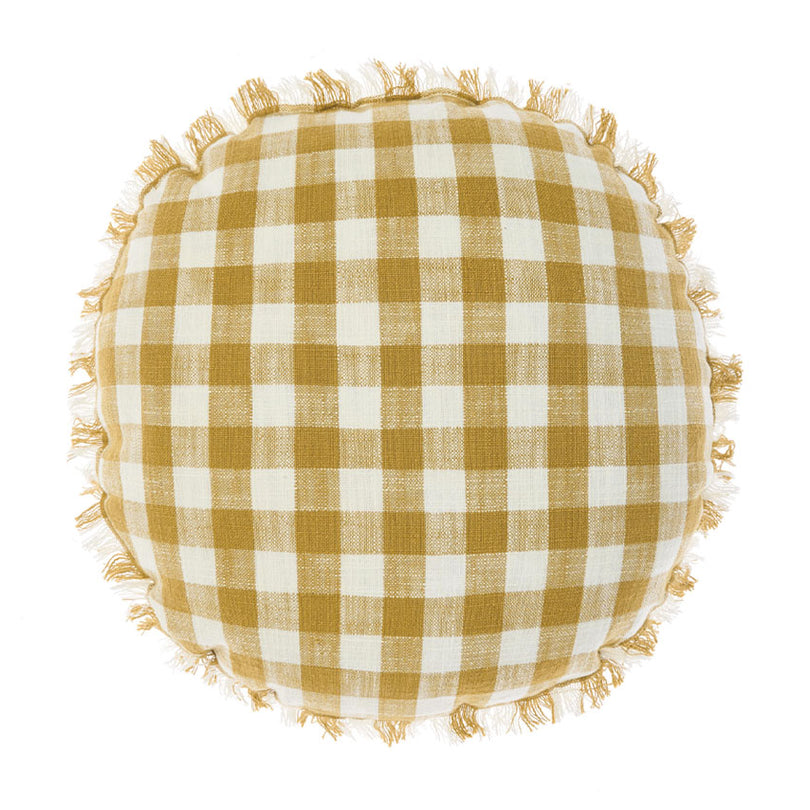 Tavola 45cm Round Filled Cushion Gold