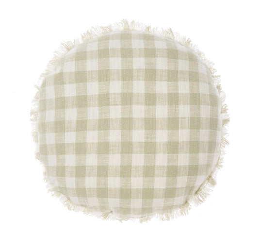 Tavola 45cm Round Filled Cushion Oatmeal