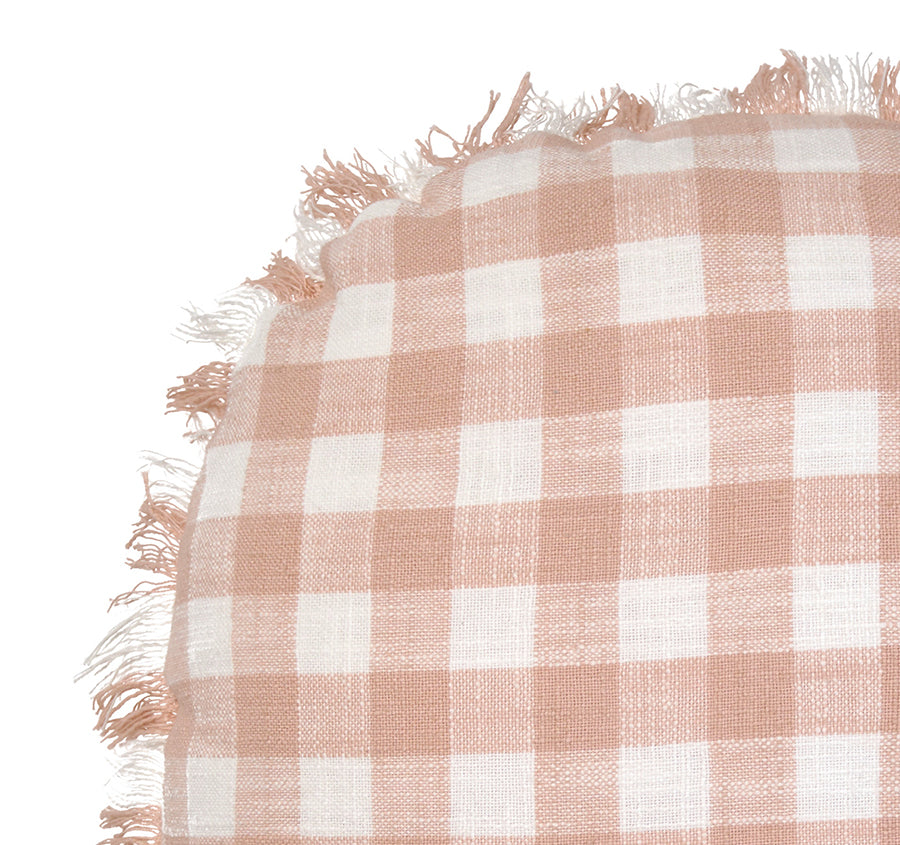 Tavola 45cm Filled Round Cushion Pink