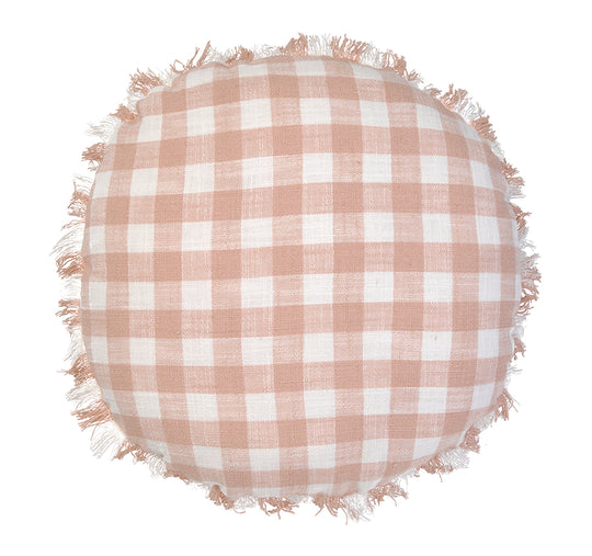 Tavola 45cm Filled Round Cushion Pink