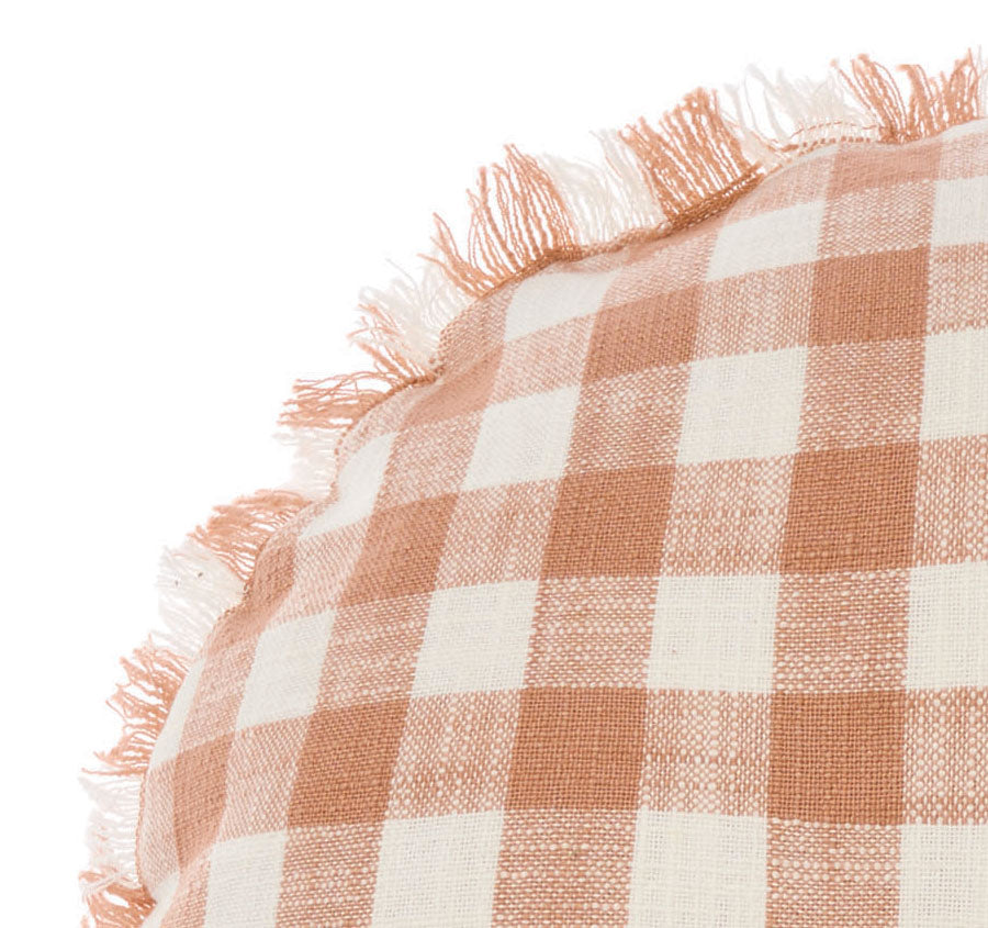 Tavola 45cm Round Filled Cushion Pink Clay