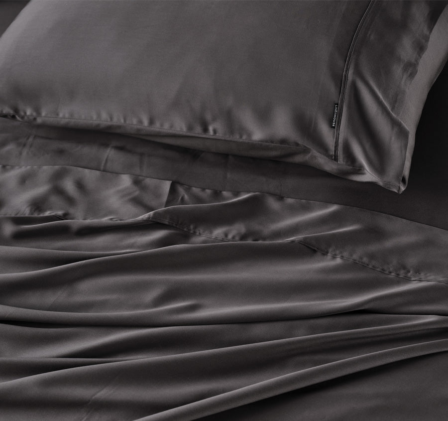 Tencel Sheet Set Range Charcoal