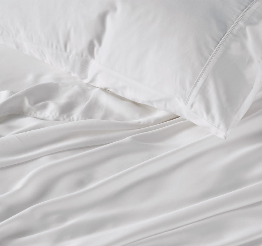 Tencel Sheet Set Range White