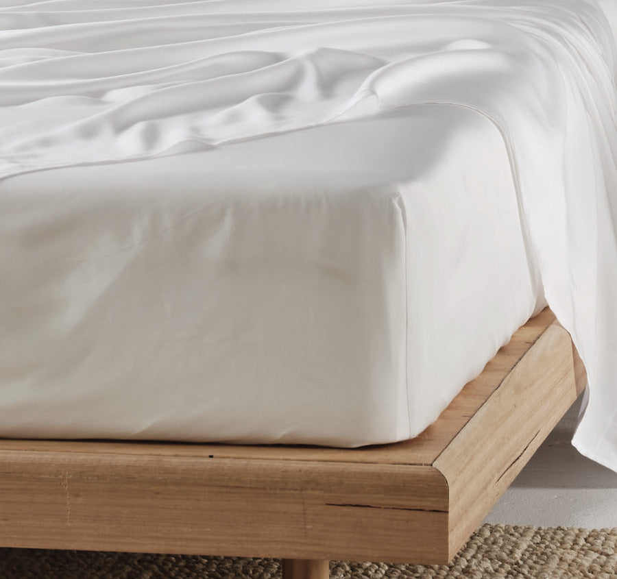 Tencel Sheet Set Range White