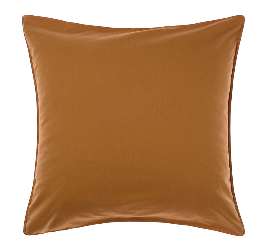 Terra European Pillowcase Cinnamon