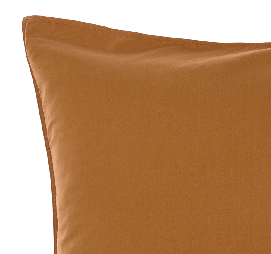 Terra European Pillowcase Cinnamon