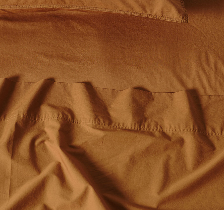 Terra Mega Sheet Set Range Cinnamon