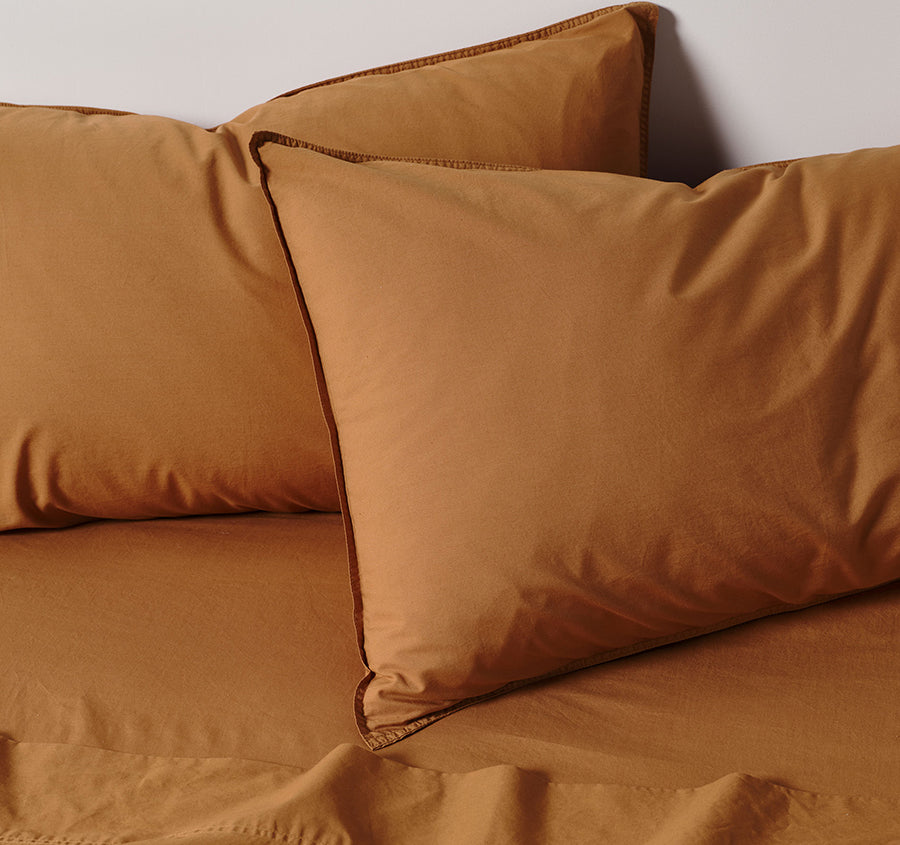 Terra Mega Sheet Set Range Cinnamon