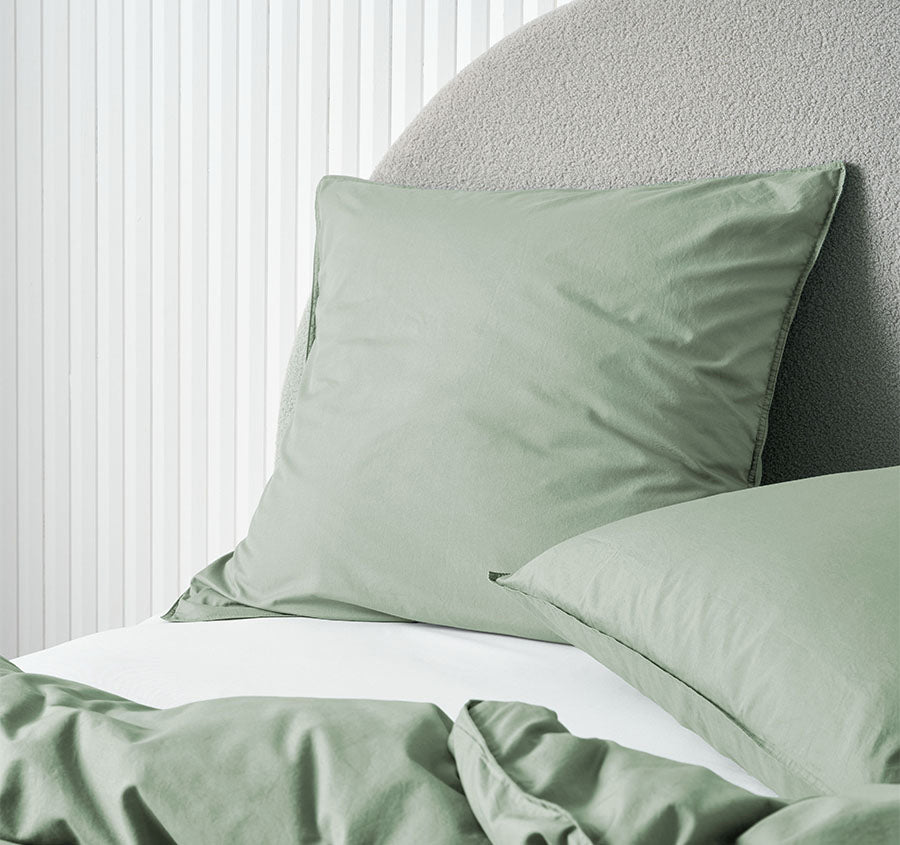 Terra European Pillowcase Jade