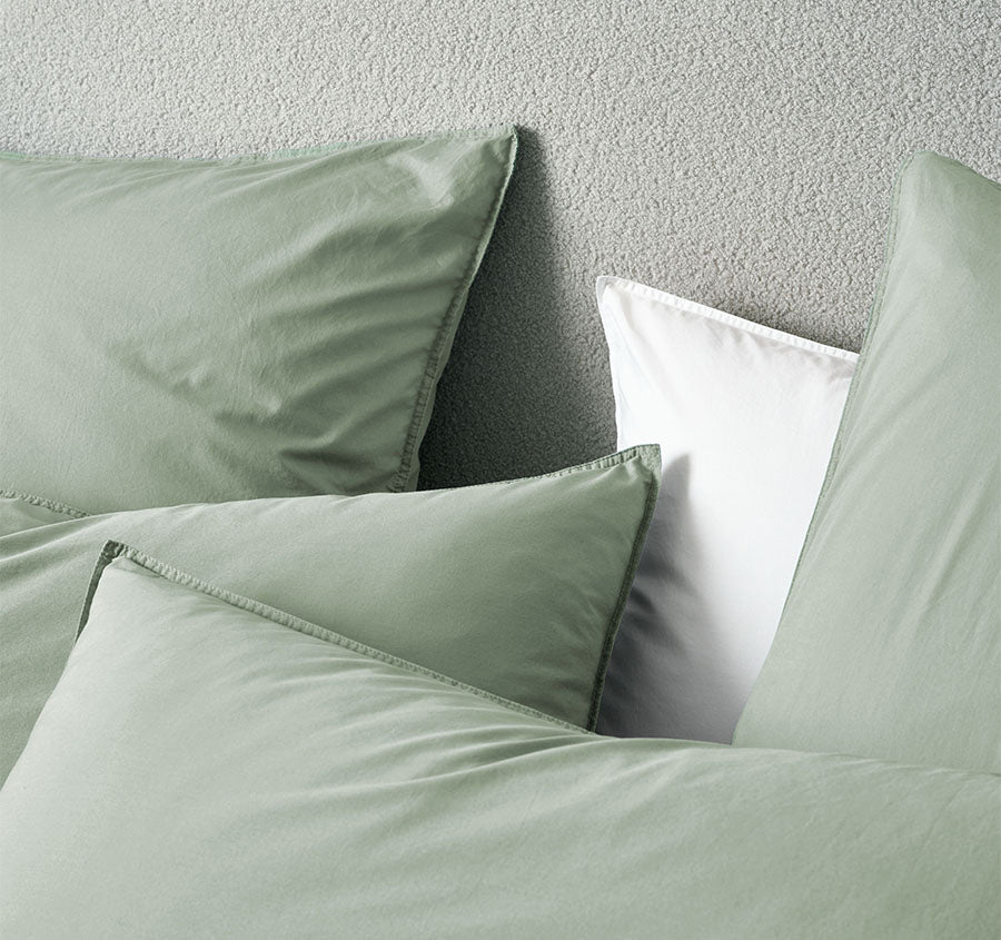 Terra Quilt Cover Set Range Jade