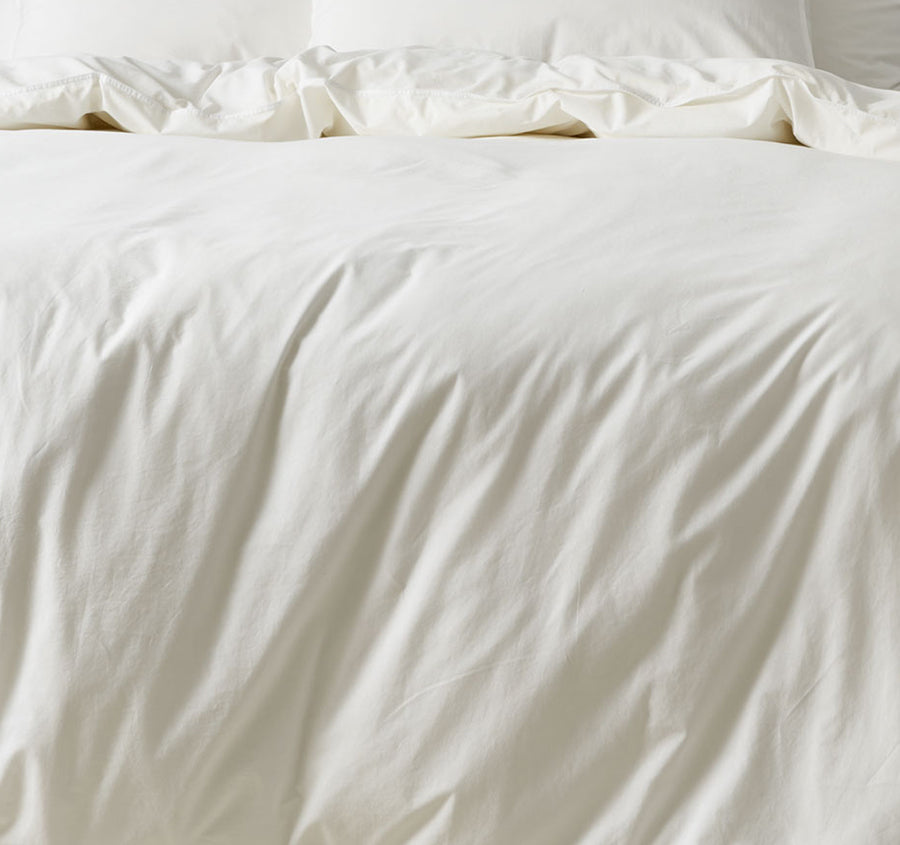Terra Quilt Cover Set Range Snow