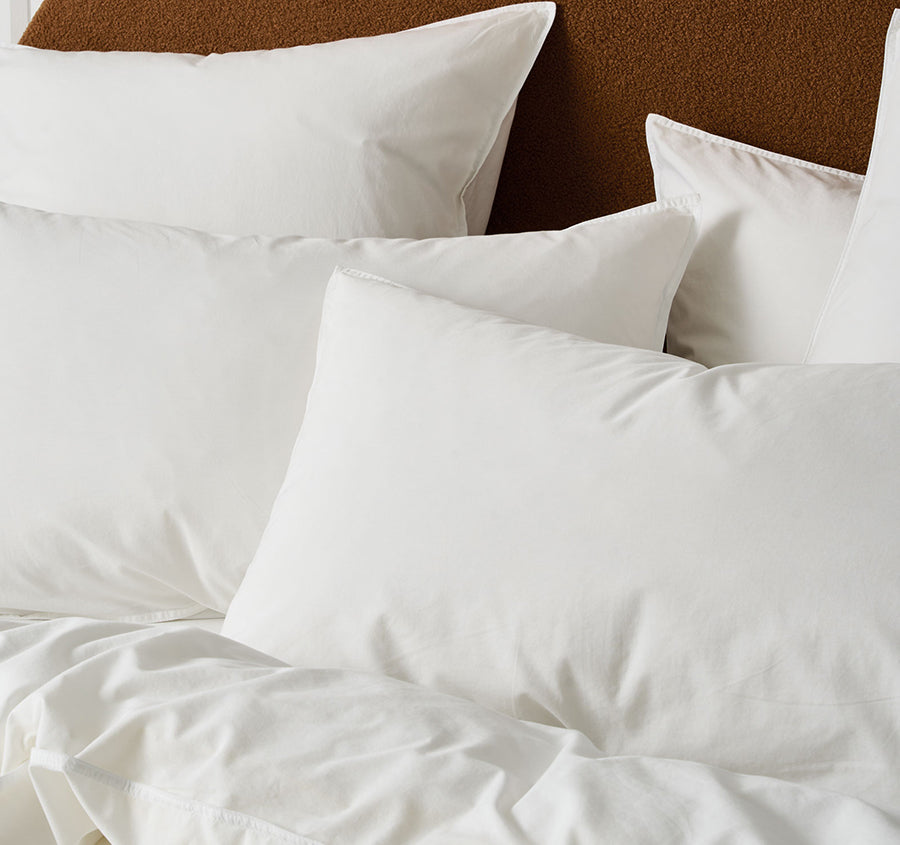 Terra Quilt Cover Set Range Snow