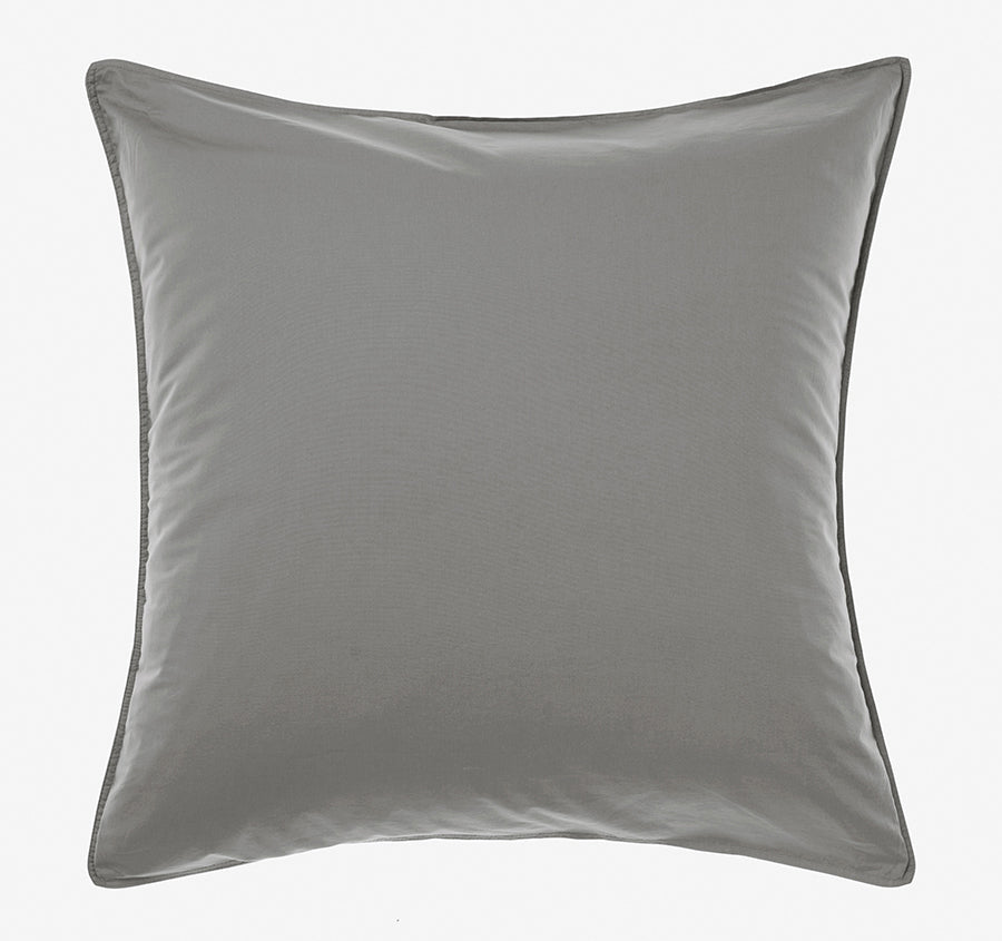 Terra European Pillowcase Steel